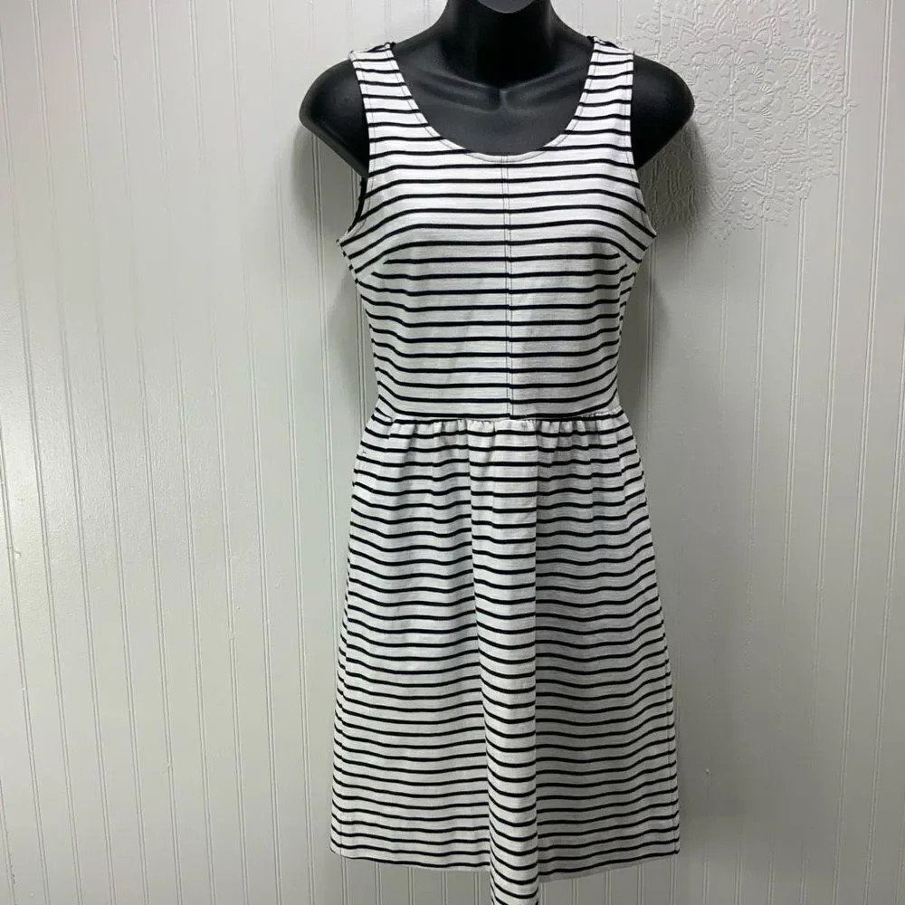J. CREW Sleeveless striped dress